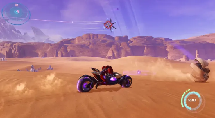 沙漠看似開闊，實際多半承擔移動與過渡功能。