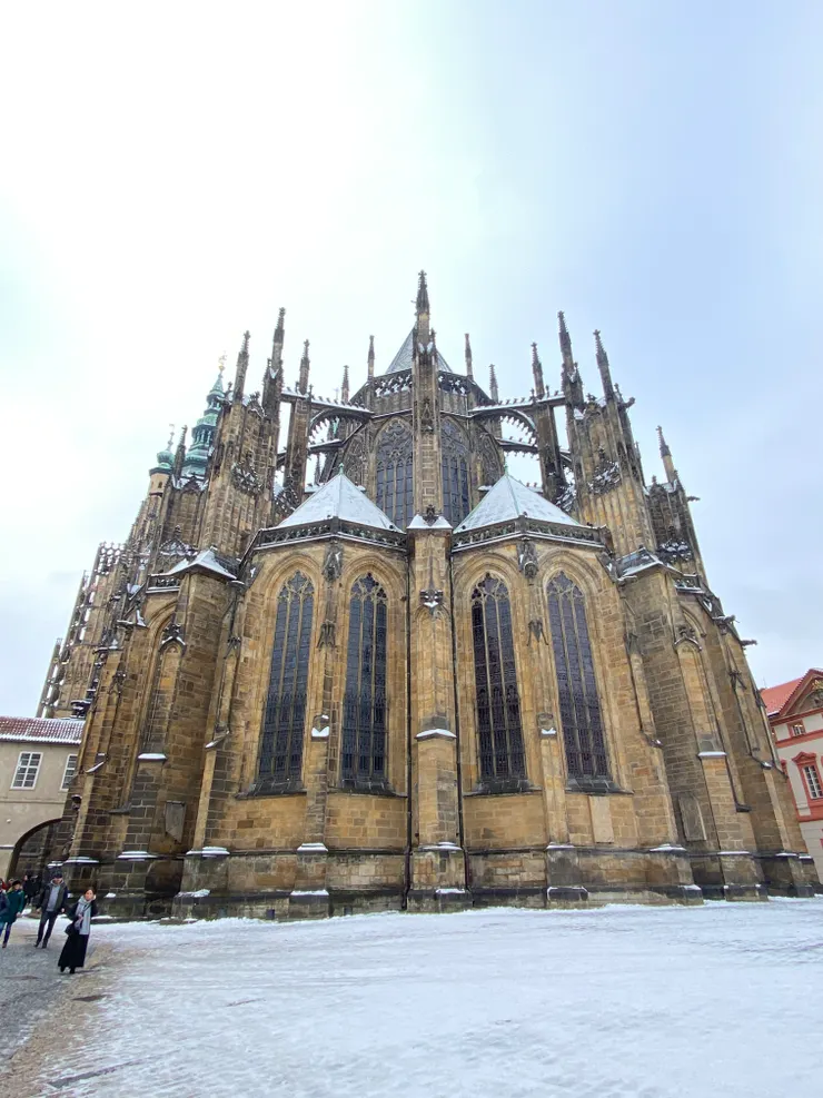 聖維特主教座堂的背面