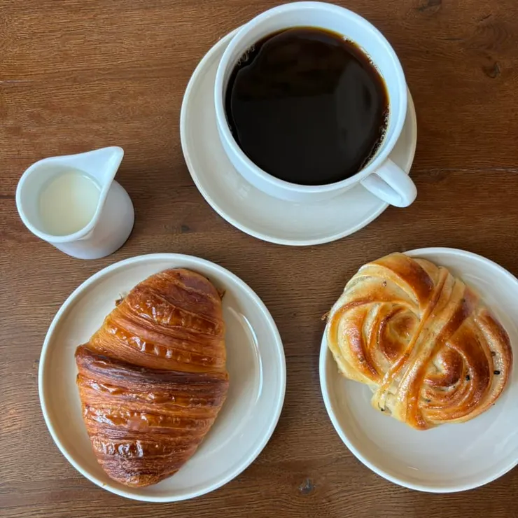 可頌麵包都非常普通