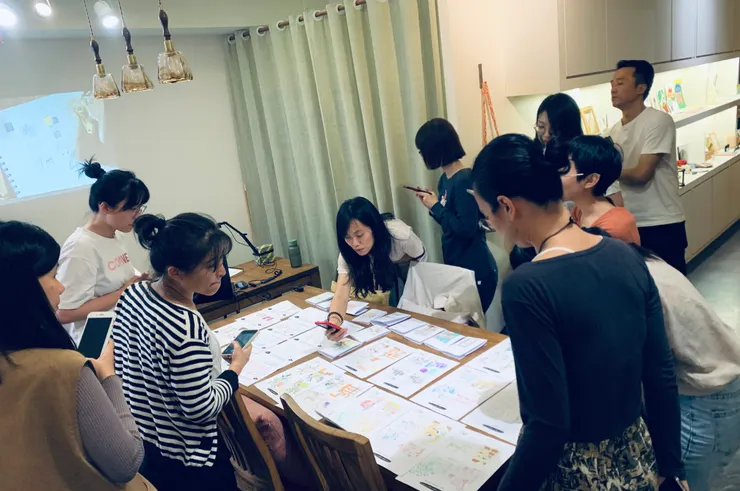 cincin與滿滿合作的插畫課程廣受學員喜愛