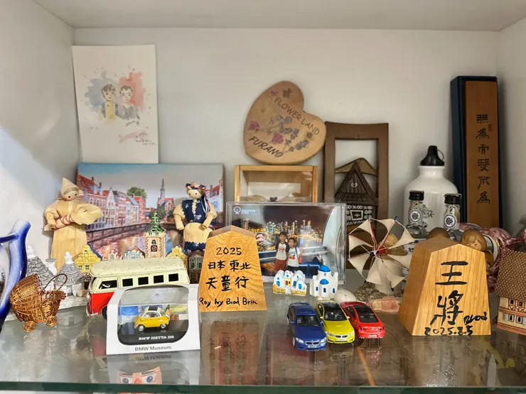 我們家的展示櫃一角