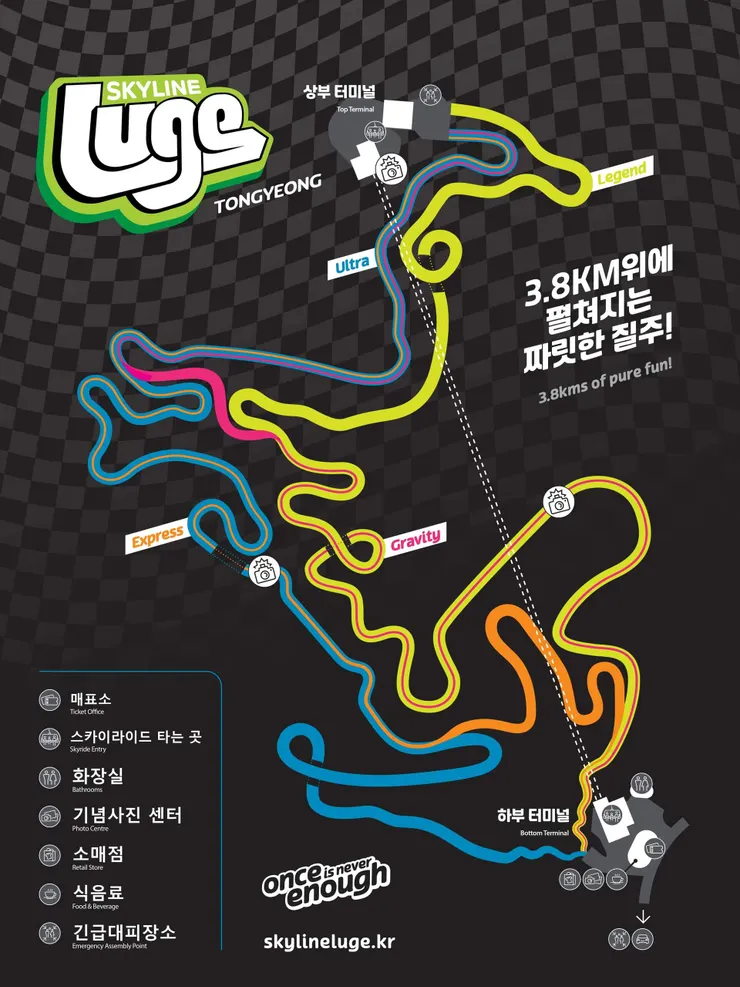 4條路線真的都滿好玩的。