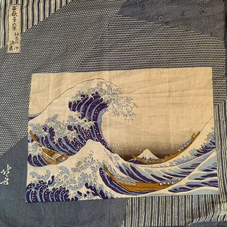 富獄36景中最知名的「神奈川沖浪裏」