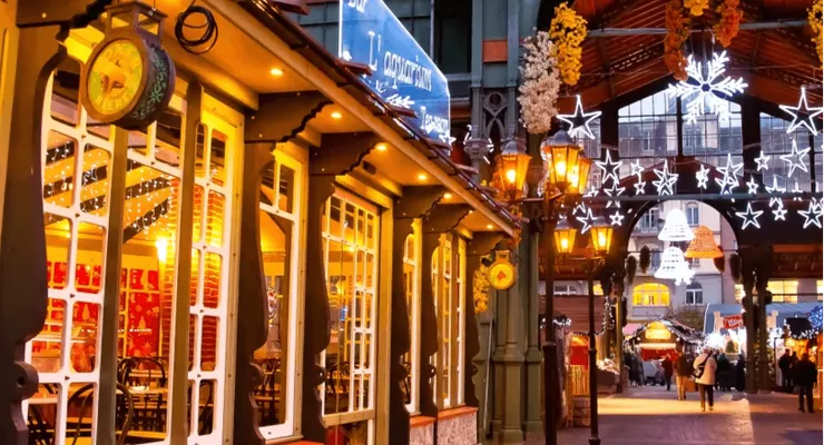 瑞士蒙特勒聖誕市集