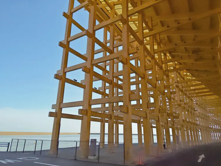 大屋根東側盡頭