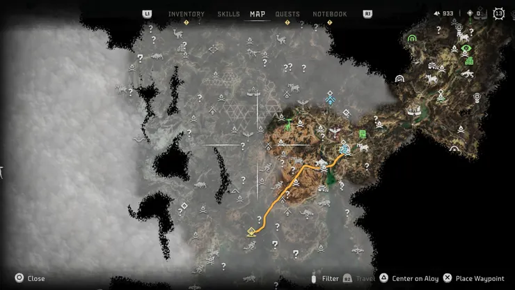 為了特定目的前往定點的設計