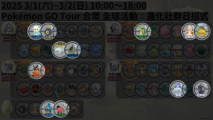 GO TOUR 2025 全球 進化招式