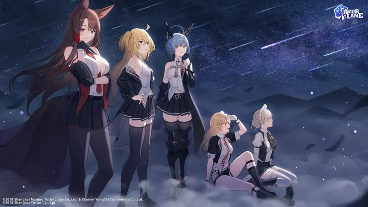 「指揮官,戰爭中的熱情北極星活動現已推出,您準備好聆聽他們的表演了嗎?」繪圖者:tokki (@tokki_517)