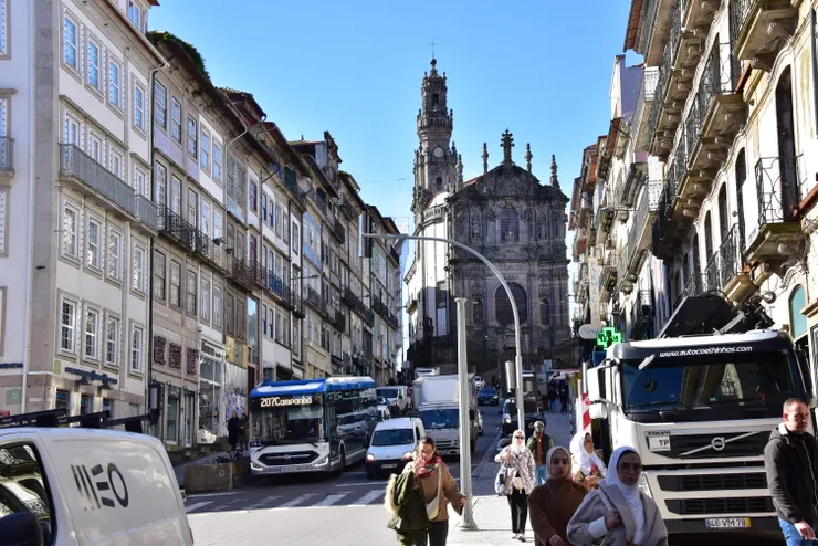 教士教堂與教士塔，上去教士塔要爬225個階梯，好友行前問我要不要上去，我告訴她我在下面等她就好;)