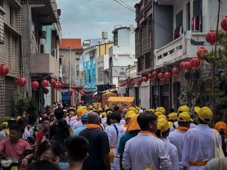 遶境期間真的是全島動員、繞遍大街小巷。