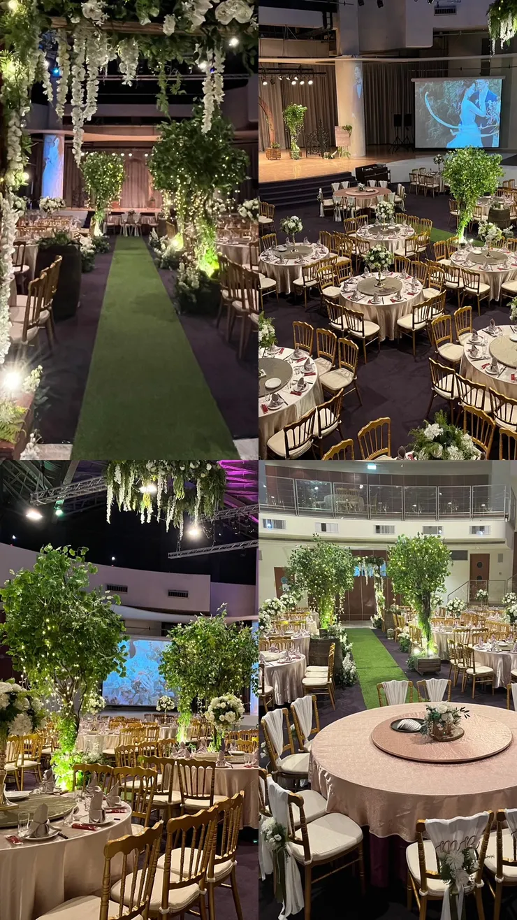 圓頂劇場 室內森林風布置