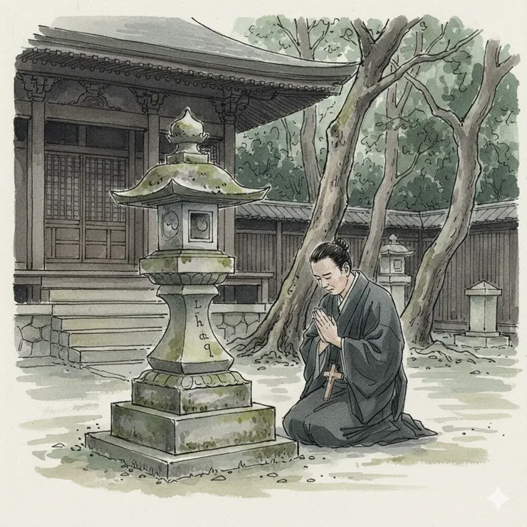 見次山延命寺 (Kenjizan Enmei-ji Temple) 內的隱藏切支丹燈籠