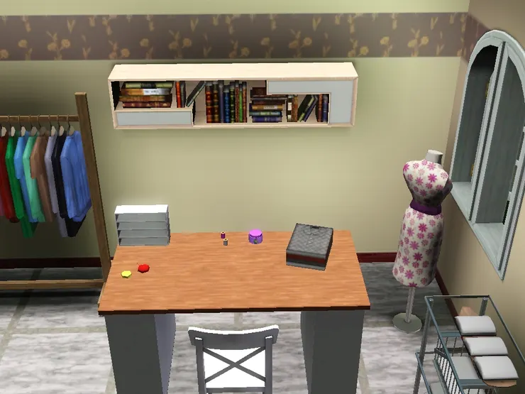 我很喜歡這種釘在牆上的書架/置物架。我很喜歡和需要儲物地方，房間卻放不下櫃子，這些掛牆裝置正好解決問題。