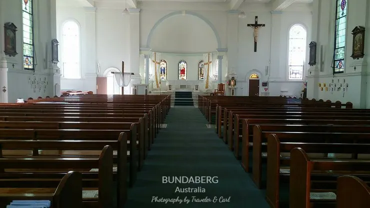 空蕩的教堂，更顯莊嚴，如同電影裡的那樣