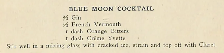 Hugo Ensslin 1917 「Recipes for Mixed Drinks」