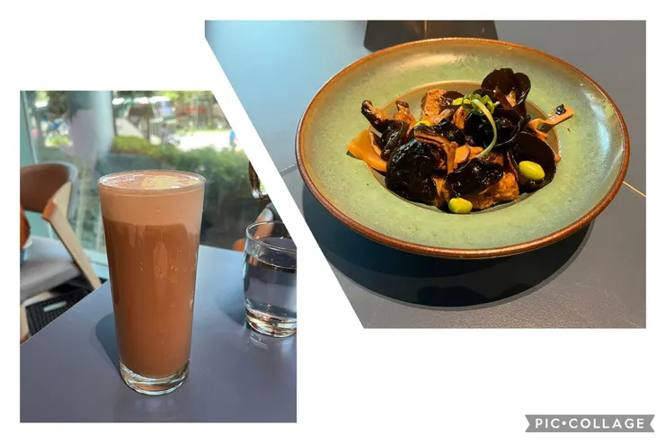 謎樣的白鬍子奶蓋茶、四喜烤麩。