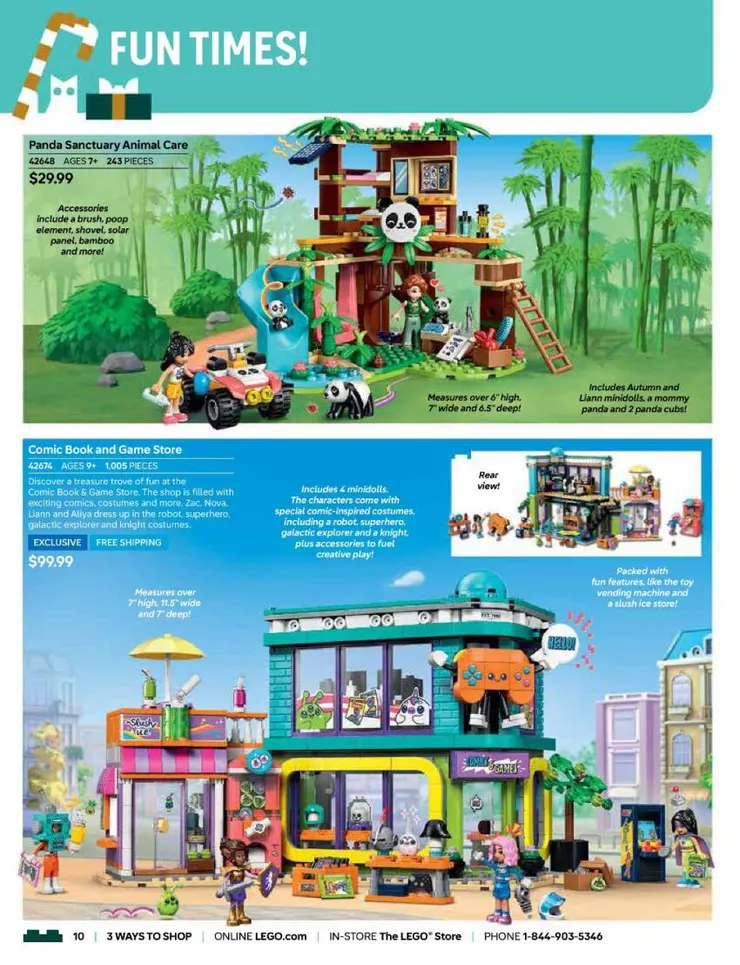 下圖的產品為獨家特別版『漫畫書和遊戲商店』$99.99。