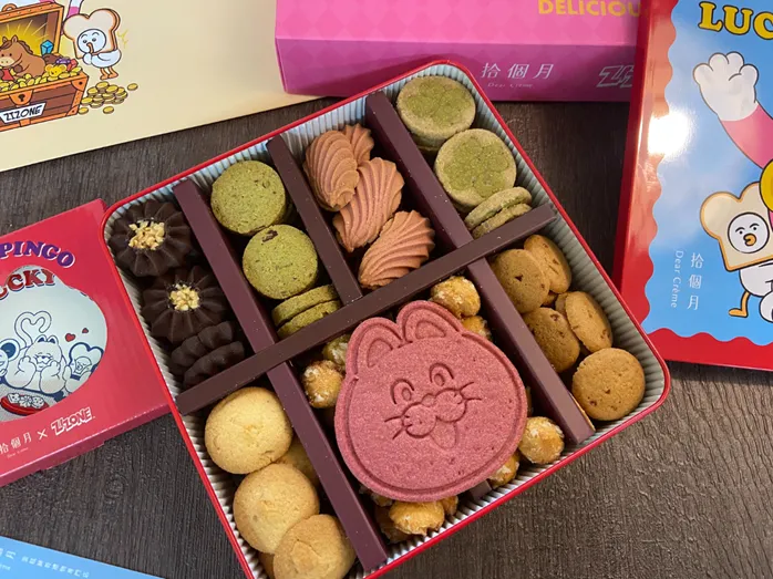 過年禮盒推薦！包裝可愛到捨不得丟的拾個月聯名禮盒