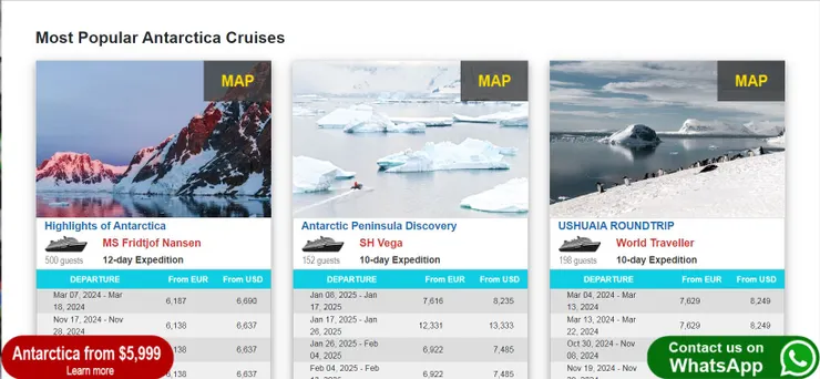 擷取自Cruise Norway旅行社官網。