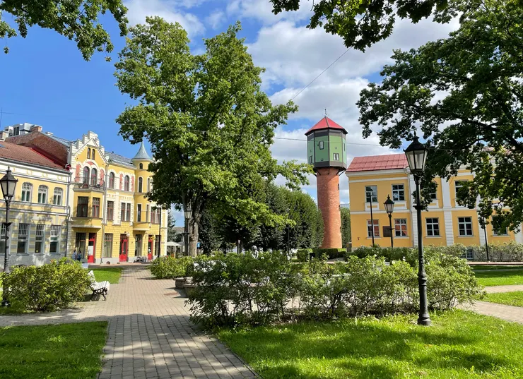 可愛的舊廣場跟水塔