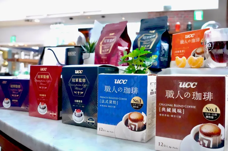 UCC冠軍監修及職人咖啡系列商品