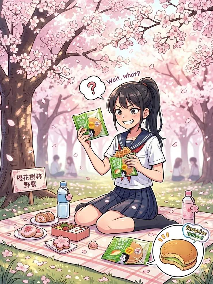 愚人節愉快 我不是抹茶鬆餅