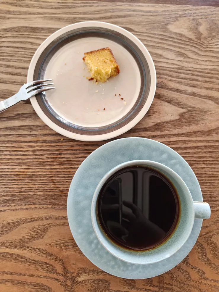 即使蛋糕剩一口，也要講求拍攝美感