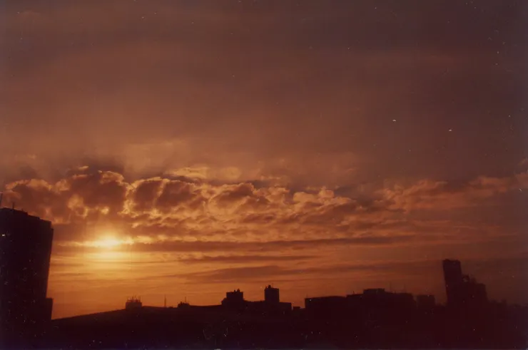 台中一中麗澤樓, 2007 某日早自習 (印象)