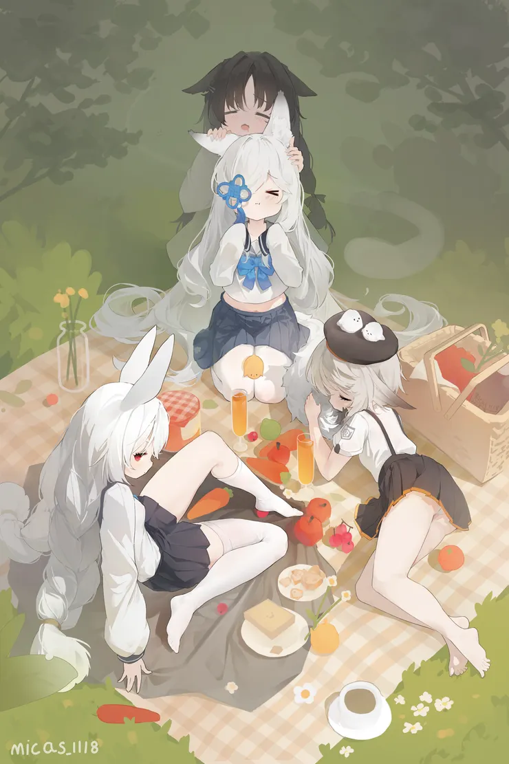 碧藍航線 霞、風雲、白雪、大潮