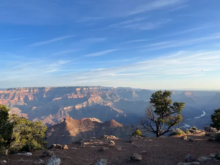 大峽谷國家公園的 Desert View，南崖最東邊的俯瞰景點