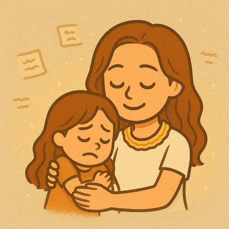 有時候寫著寫著， 才發現自己其實是在抱抱當時那個很害怕的我。 她緊張得要命、還一直碎念， 而現在的我，慢慢學會溫柔地呼呼自己： 『來～放輕鬆～很害怕對吧？我會陪你～』 哈哈哈～想一想，真的很神奇， 以前那個逞強的我， 現在竟然也學會溫柔地安撫自己了😆