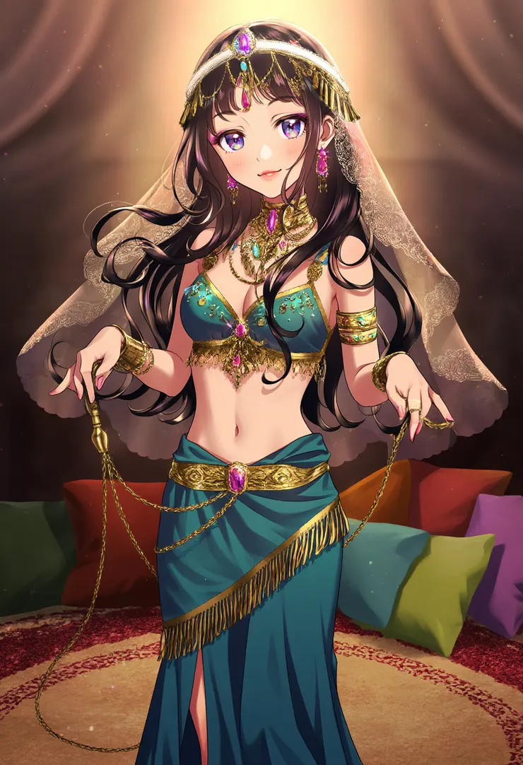 Deepseek 提示詞中的巴格達美少女