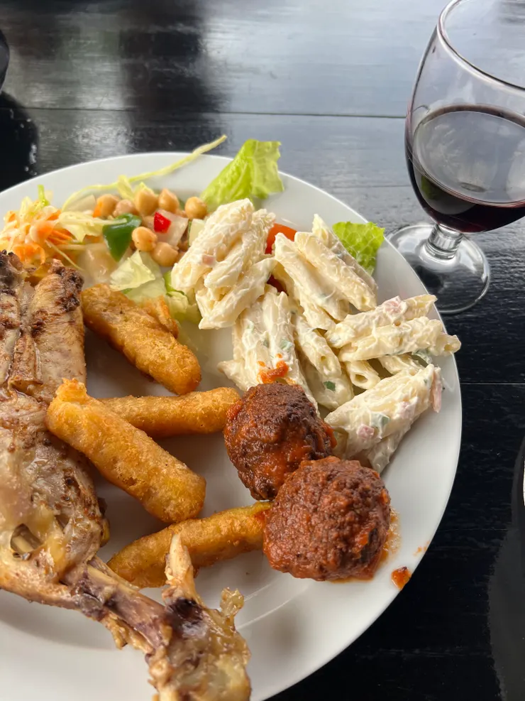 比較樸實的一餐