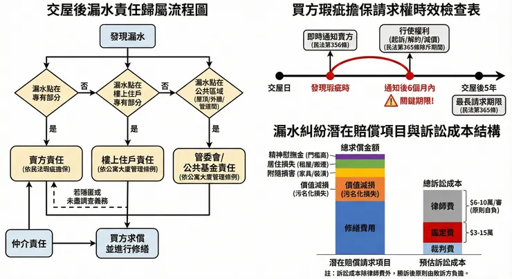 買到漏水屋:一張現況說明書,如何決定賣方與房仲的命運?