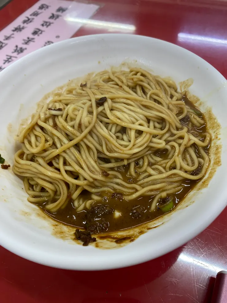 炸醬麻醬双醬麵