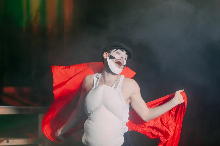 《傳奇：帕拉贊諾夫的十段殘篇》演出影像。／影像提供：臺北表演藝術中心