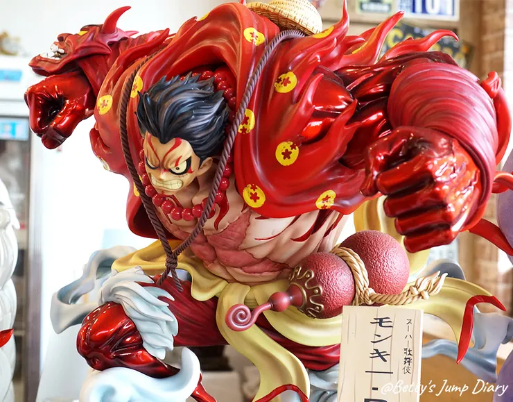 ▲竹北貓角落-歌舞伎四檔魯夫/圖片來源：Betty's Jump Diary