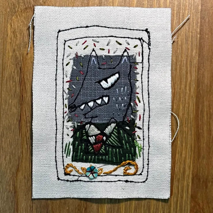 這邊一點顏色、那邊一點線條,都很好!