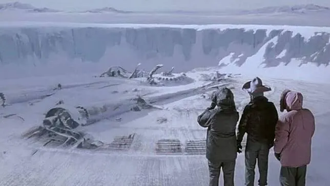 《突變第三型》外星人的船艙遺骸