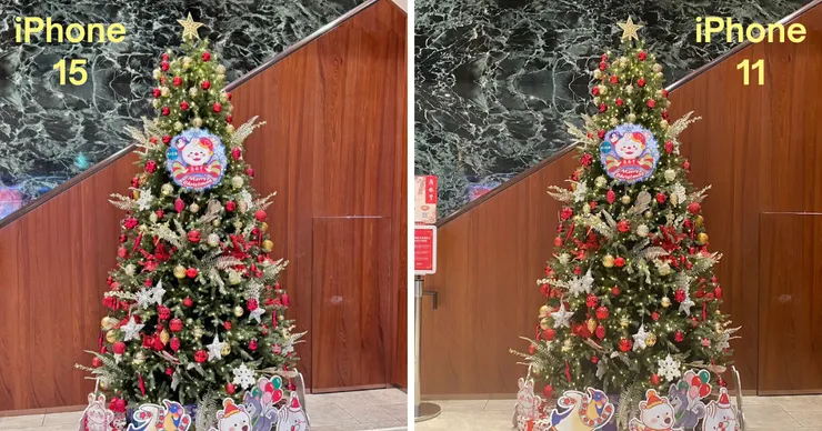 室內，A13館鼎泰豐1F的聖誕樹