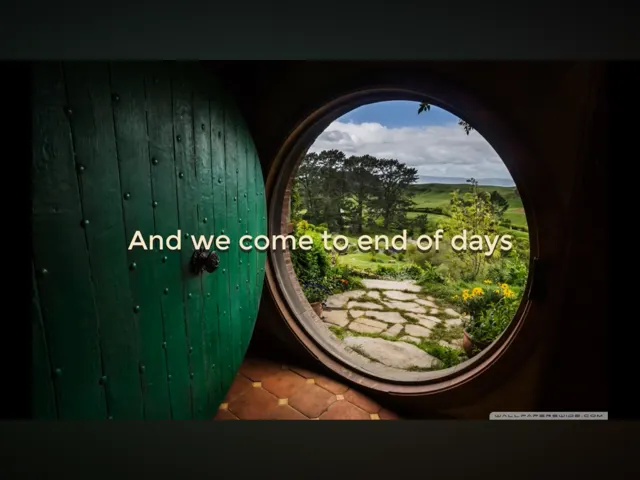 In Dreams，The Fellowship of the Ring 結尾的插曲。