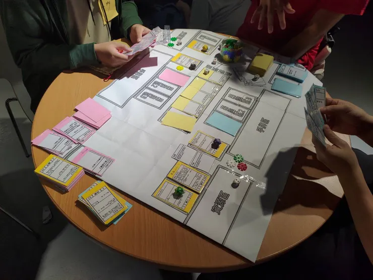 在正式進入電子化開發前，我們也進行了多次的實體測試