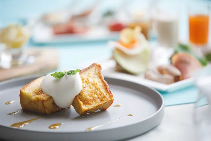 Tomamu The Tower Buffrt Dining hal 法式吐司 | 星野TOMAMU度假村