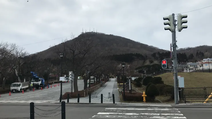 天氣不佳的函館也是別有一番風味