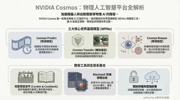 NVIDIA Cosmos 物理人工智慧平台