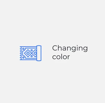 Changing color