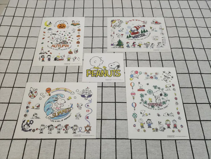 SNOOPY四季掛布縮圖卡