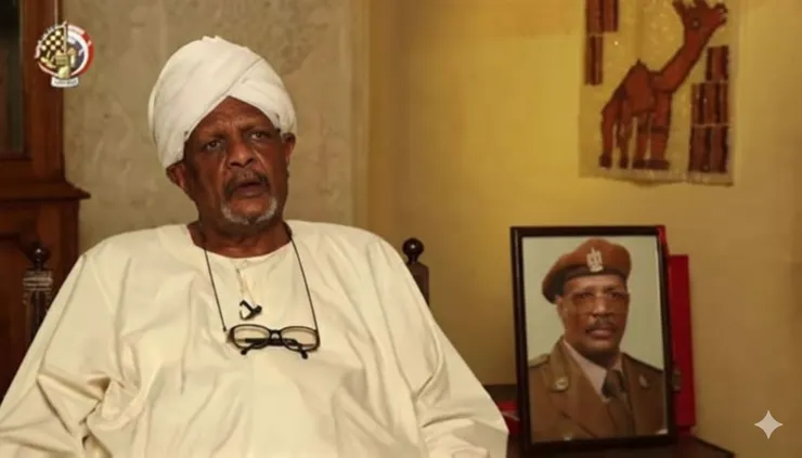 提議使用努比亞語作為1973戰爭軍方通訊加密語的埃及努比亞前軍官Ahmed Idris