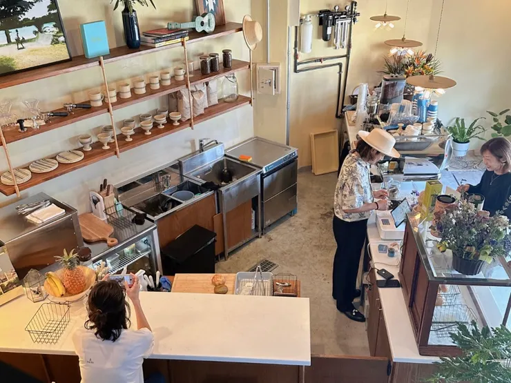 Margiche Coffee x Bagel店內