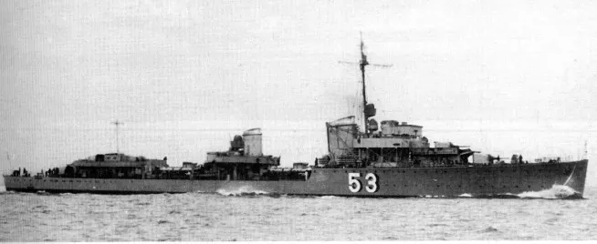 Z-18漢斯·呂德曼號驅逐艦